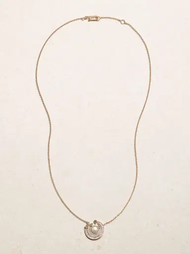 Ananya Chakra 18-karat Rose Gold Multi-stone Necklace | Thumbnail 4