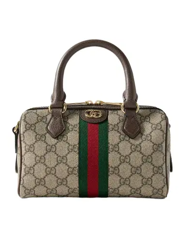 Gucci Ophidia Leather- And Webbing-trimmed Printed Coated-canvas Tote | Thumbnail 1 Gucci Ophidia Leather- And Webbing-trimmed Printed Coated-canvas Tote | Thumbnail 1