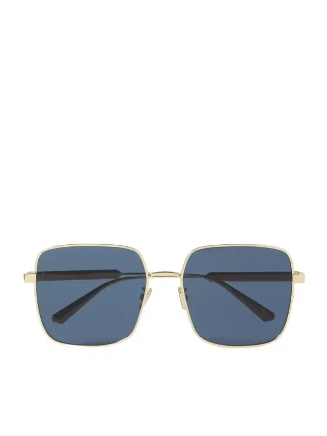 DIOR Eyewear Diorcannage S1u Gold-tone Square-frame Sunglasses