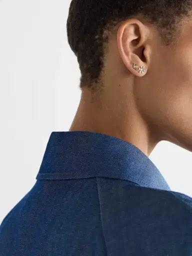 Sydney Evan Daisy 14-karat Gold Diamond Single Earring | Thumbnail 4 Sydney Evan Daisy 14-karat Gold Diamond Single Earring | Thumbnail 4