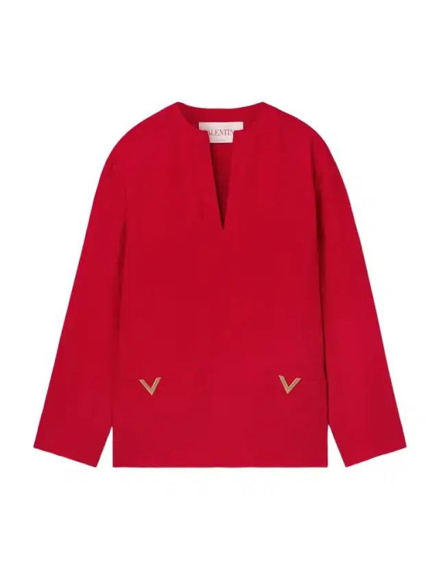 Embellished Silk Crepe De Chine Blouse
