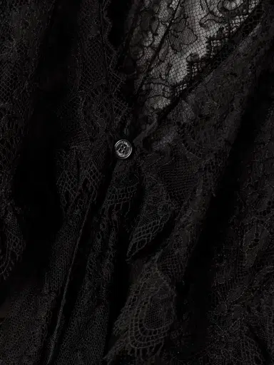 Chloé Lace-trimmed Embroidered Silk-chiffon Blouse | Thumbnail 4