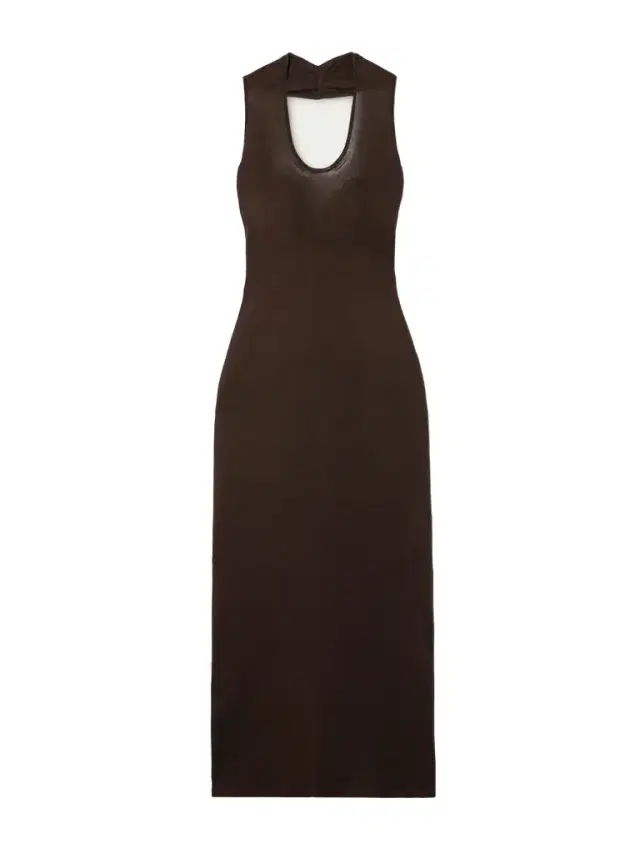 Coraline Jersey Halterneck Midi Dress
