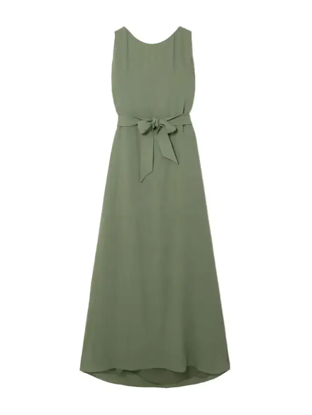Loro Piana Belted Silk-crepe Maxi Dress