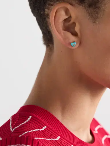 Sydney Evan 14-karat Gold, Turquoise And Diamond Single Earring | Thumbnail 2 Sydney Evan 14-karat Gold, Turquoise And Diamond Single Earring | Thumbnail 2