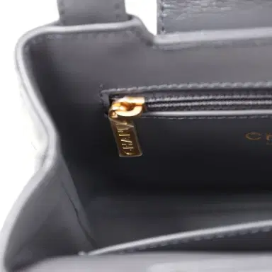 Chanel Chanel Small Kelly Shopper Dark Grey Shiny Aged Calfskin Brushed Gold Hardware | Thumbnail 10 Chanel Chanel Small Kelly Shopper Dark Grey Shiny Aged Calfskin Brushed Gold Hardware | Thumbnail 10