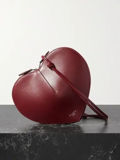 Alaïa Le Coeur Leather Shoulder Bag | Thumbnail 1 Alaïa Le Coeur Leather Shoulder Bag | Thumbnail 1
