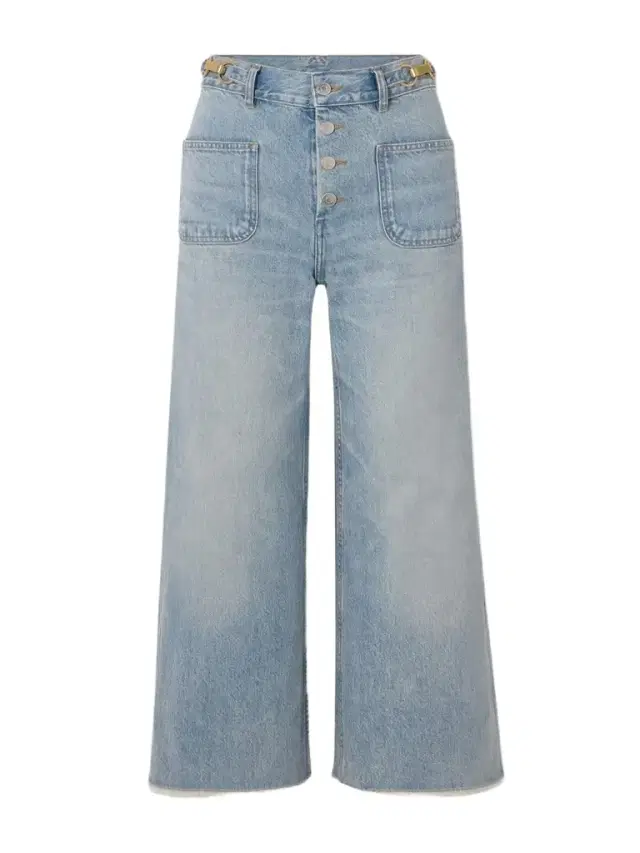 Cropped Frayed Embellished Mid-rise Flared Jeans