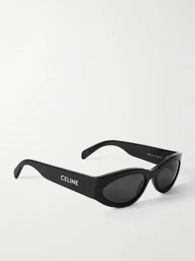 CELINE Eyewear Monochroms Cat-eye Acetate Sunglasses | Thumbnail 3 CELINE Eyewear Monochroms Cat-eye Acetate Sunglasses | Thumbnail 3