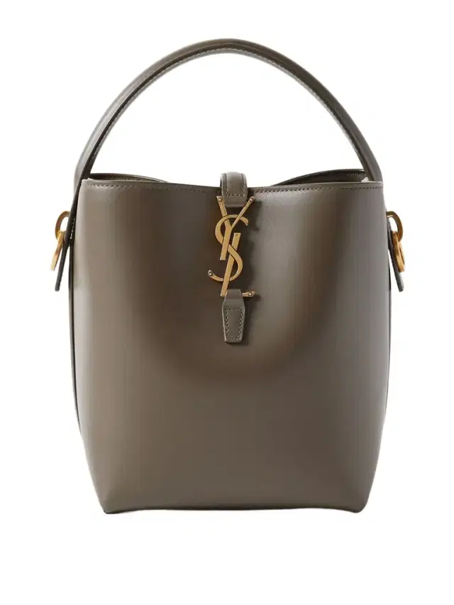Le 37 Small Leather Bucket Bag