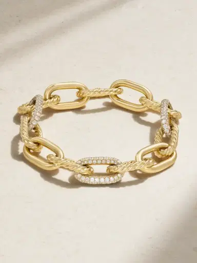 David Yurman Madison 18-karat Gold Diamond Bracelet | Thumbnail 1