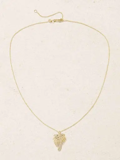 Sydney Evan Palm Tree 14-karat Gold Diamond Necklace | Thumbnail 4 Sydney Evan Palm Tree 14-karat Gold Diamond Necklace | Thumbnail 4