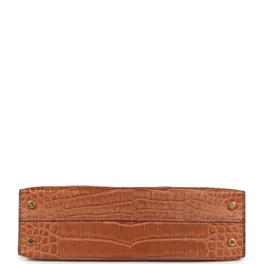 HERMÈS Hermes Kelly Sellier 20 Gold Matte Alligator Gold Hardware | Thumbnail 6 HERMÈS Hermes Kelly Sellier 20 Gold Matte Alligator Gold Hardware | Thumbnail 6