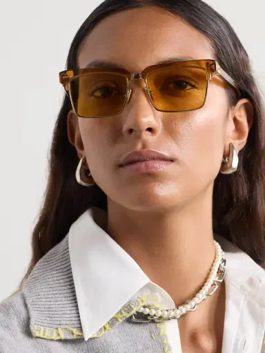 Miu Miu Eyewear Square-frame Acetate And Gold-tone Sunglasses | Thumbnail 2 Miu Miu Eyewear Square-frame Acetate And Gold-tone Sunglasses | Thumbnail 2