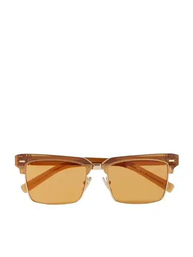 Miu Miu Eyewear Square-frame Acetate And Gold-tone Sunglasses | Thumbnail 1 Miu Miu Eyewear Square-frame Acetate And Gold-tone Sunglasses | Thumbnail 1