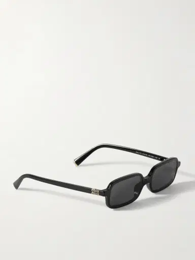 Miu Miu Eyewear Rectangular-frame Acetate Sunglasses | Thumbnail 3