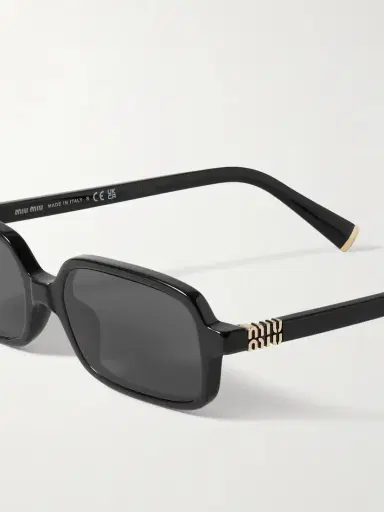Miu Miu Eyewear Rectangular-frame Acetate Sunglasses | Thumbnail 4