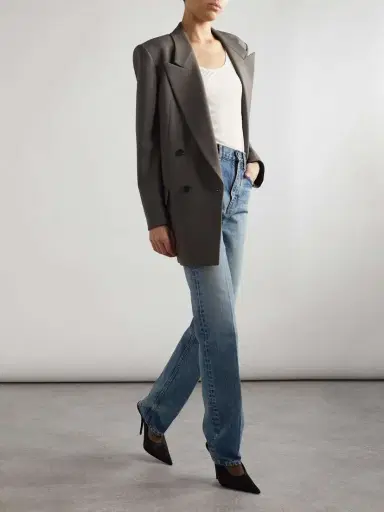 Saint Laurent Mid-rise Straight-leg Jeans | Thumbnail 2 Saint Laurent Mid-rise Straight-leg Jeans | Thumbnail 2