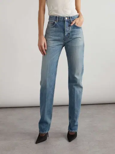 Saint Laurent Mid-rise Straight-leg Jeans | Thumbnail 3 Saint Laurent Mid-rise Straight-leg Jeans | Thumbnail 3