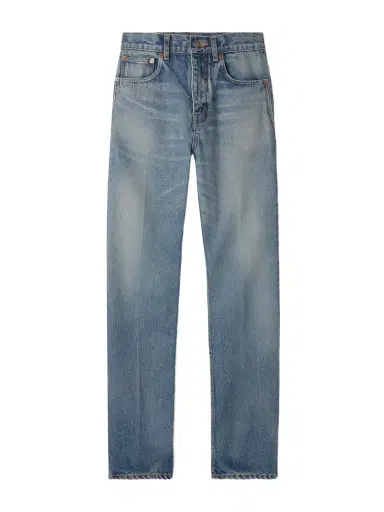 Saint Laurent Mid-rise Straight-leg Jeans | Thumbnail 1 Saint Laurent Mid-rise Straight-leg Jeans | Thumbnail 1