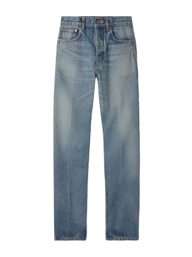 Mid-rise Straight-leg Jeans