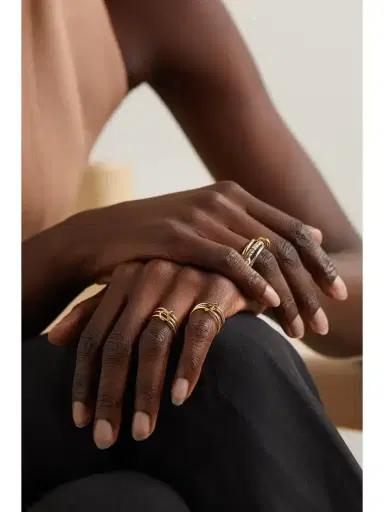 Spinelli Kilcollin Cyllene Set Of Three 18-karat Gold Rings | Thumbnail 5 Spinelli Kilcollin Cyllene Set Of Three 18-karat Gold Rings | Thumbnail 5