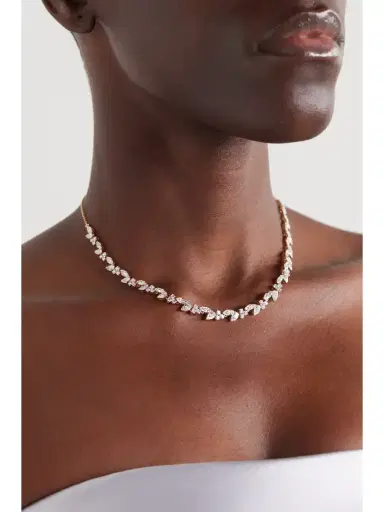 Kamyen 18-karat Gold Diamond Choker | Thumbnail 2