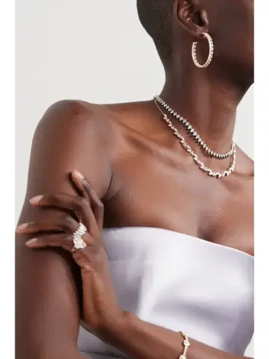 Kamyen 18-karat Gold Diamond Choker | Thumbnail 5