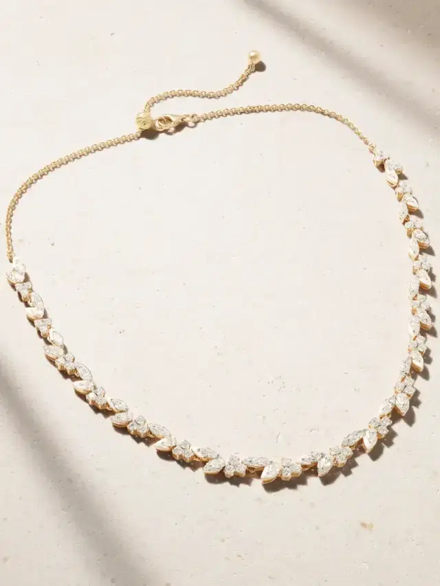 18-karat Gold Diamond Choker