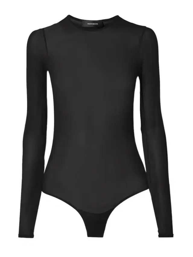 Stretch-jersey Thong Bodysuit