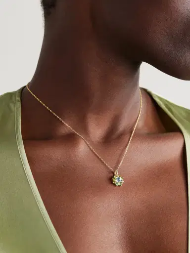 Jennifer Meyer 18-karat Gold Multi-stone Necklace | Thumbnail 2 Jennifer Meyer 18-karat Gold Multi-stone Necklace | Thumbnail 2
