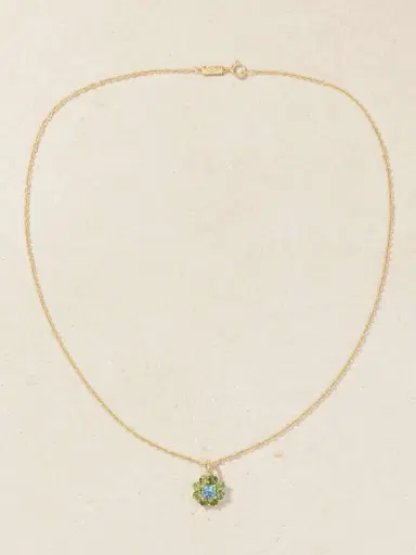 Jennifer Meyer 18-karat Gold Multi-stone Necklace | Thumbnail 4 Jennifer Meyer 18-karat Gold Multi-stone Necklace | Thumbnail 4