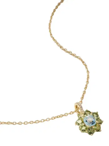 Jennifer Meyer 18-karat Gold Multi-stone Necklace | Thumbnail 1 Jennifer Meyer 18-karat Gold Multi-stone Necklace | Thumbnail 1