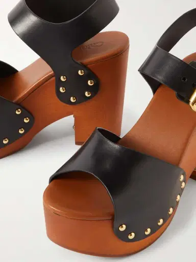 Chloé Jeannette Studded Leather Sandals | Thumbnail 4 Chloé Jeannette Studded Leather Sandals | Thumbnail 4