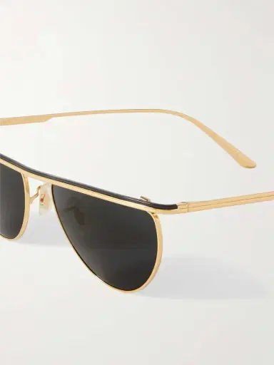 Oliver Peoples + Khaite 1984c Cat-eye Gold-tone Sunglasses | Thumbnail 4 Oliver Peoples + Khaite 1984c Cat-eye Gold-tone Sunglasses | Thumbnail 4