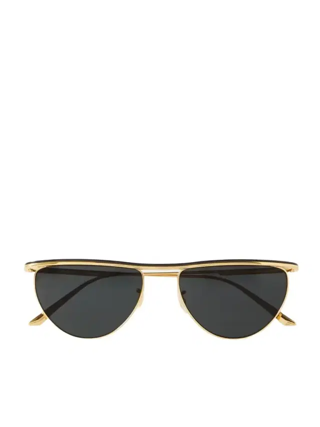 Oliver Peoples + Khaite 1984c Cat-eye Gold-tone Sunglasses