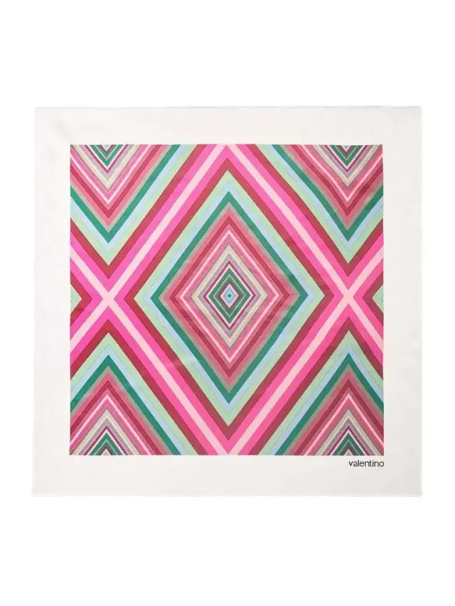 Printed Silk-satin Twill Scarf