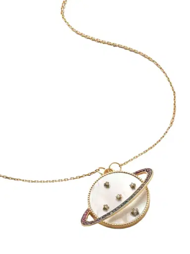 L’Atelier Nawbar The Rainbow Planet 18-karat Gold Multi-stone Necklace | Thumbnail 1 L’Atelier Nawbar The Rainbow Planet 18-karat Gold Multi-stone Necklace | Thumbnail 1