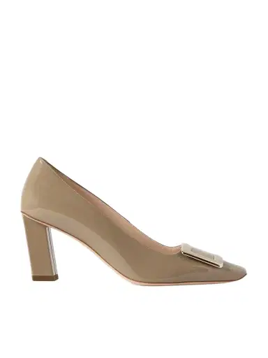 Roger Vivier Belle Vivier 75 Buckled Patent-leather Pumps | Thumbnail 1
