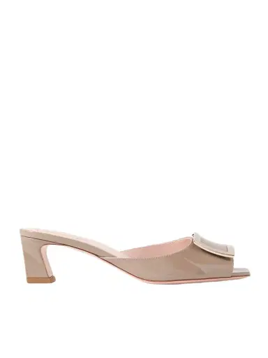 Roger Vivier Trompette 45 Embellished Patent-leather Mules | Thumbnail 1