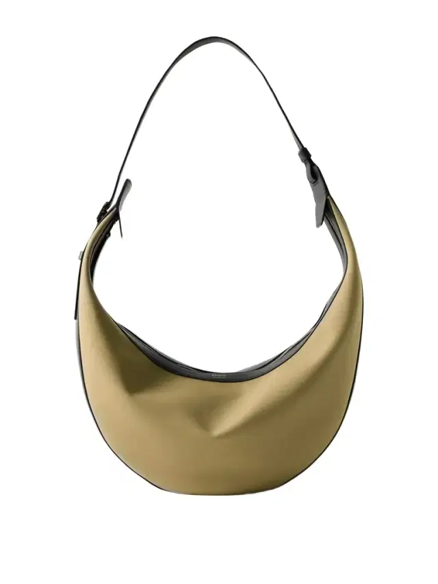Augustina Leather-trimmed Canvas Shoulder Bag