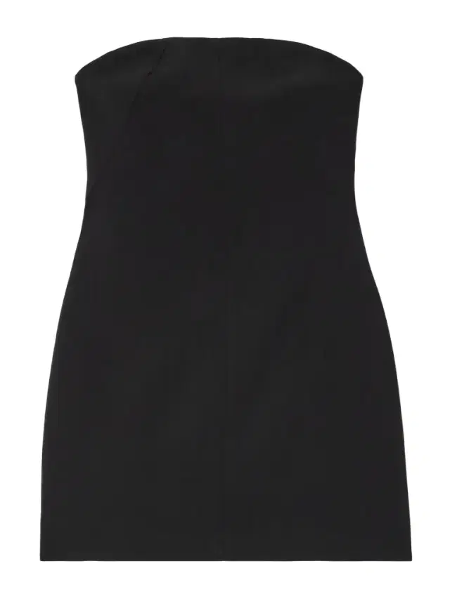 Stell Strapless Crepe Mini Dress