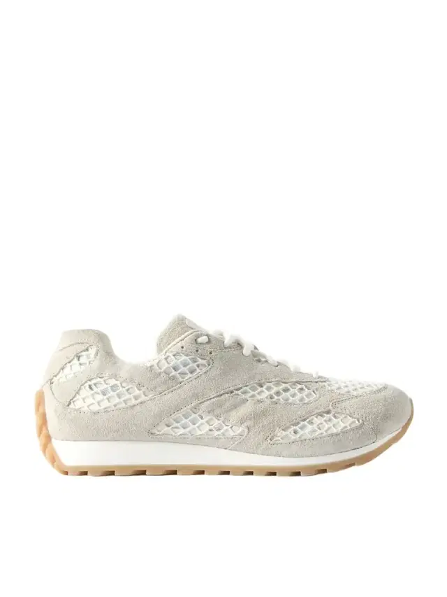 Orbit Suede, Leather, Mesh And Fishnet Sneakers Orbit Suede, Leather, Mesh And Fishnet Sneakers