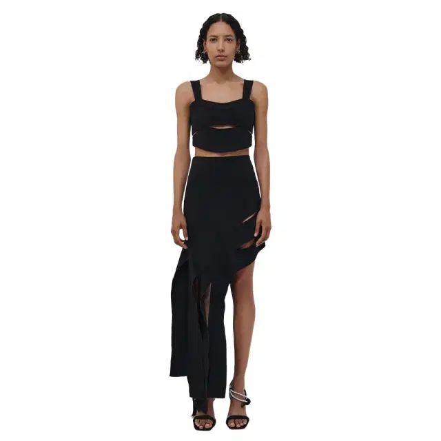 Simkhai Aubrielle Structured Skirt