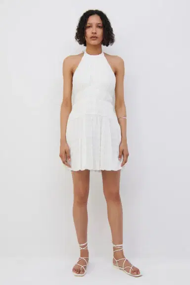 Simkhai Bea Gauze Mini Dress | Thumbnail 2 Simkhai Bea Gauze Mini Dress | Thumbnail 2