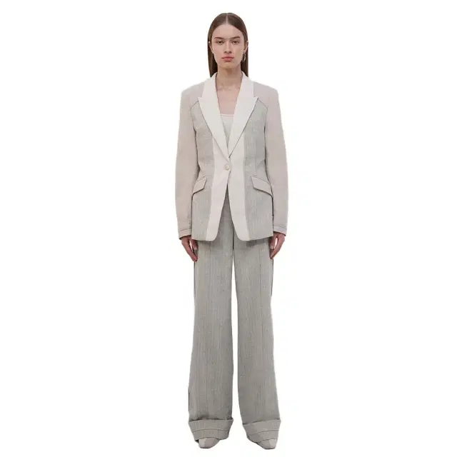 Simkhai Cecile Patchwork Blazer
