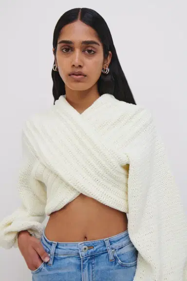 Simkhai JS x Elexiay Crochet Pullover | Thumbnail 5