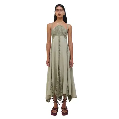 Simkhai Knox Crochet Midi Dress | Thumbnail 1