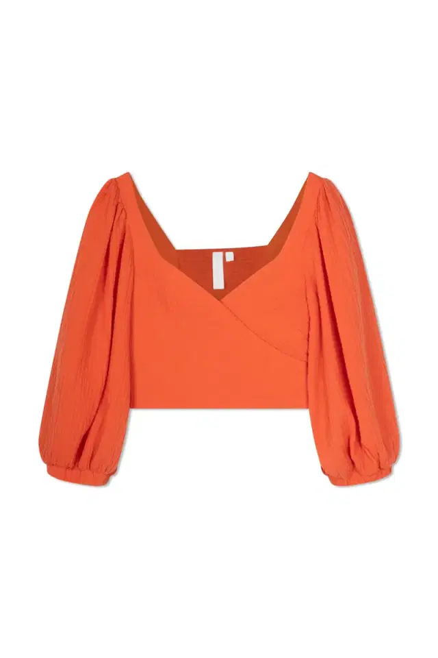 Simkhai Mila Gauze Coverup Top