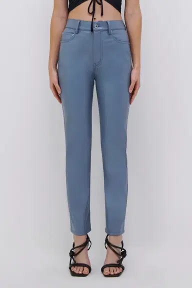 Simkhai River Eco Vegan Leather Pant | Thumbnail 3